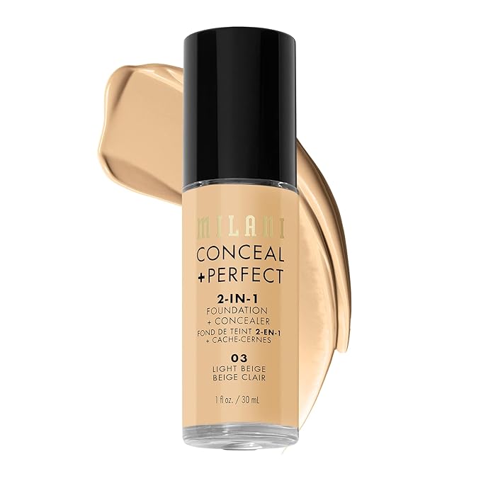 Milani Conceal + Perfect Liquid Foundation
